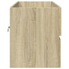 Bathroom Sink Cabinet Sonoma Oak 100x38.5x45 cm Engineered Wood
