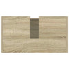 Bathroom Cabinet Sonoma Oak 58x33x60 cm Engineered Wood