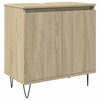 Bathroom Cabinet Sonoma Oak 58x33x60 cm Engineered Wood