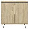 Bathroom Cabinet Sonoma Oak 58x33x60 cm Engineered Wood