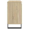 Bathroom Cabinet Sonoma Oak 58x33x60 cm Engineered Wood