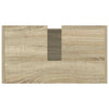 Bathroom Cabinet Sonoma Oak 58x33x60 cm Engineered Wood
