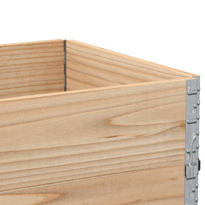 Pallet Collars 3 pcs 80x60 cm Solid Wood Pine