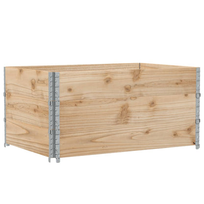 Pallet Collars 3 pcs 120x80 cm Solid Wood Pine