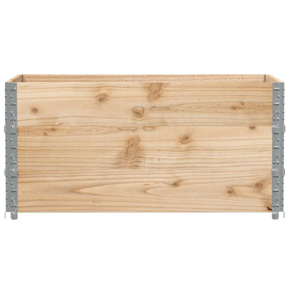 Pallet Collars 3 pcs 120x80 cm Solid Wood Pine