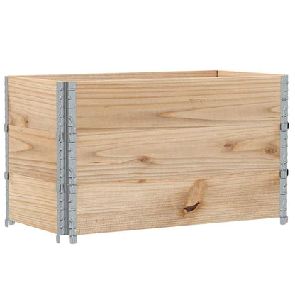 Pallet Collars 3 pcs 100x50 cm Solid Wood Pine