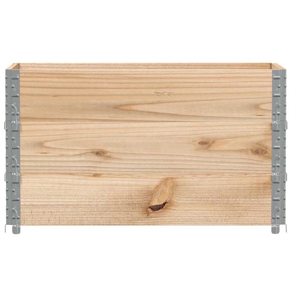 Pallet Collars 3 pcs 100x50 cm Solid Wood Pine