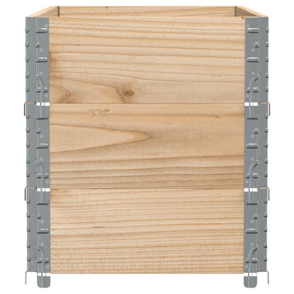 Pallet Collars 3 pcs 100x50 cm Solid Wood Pine