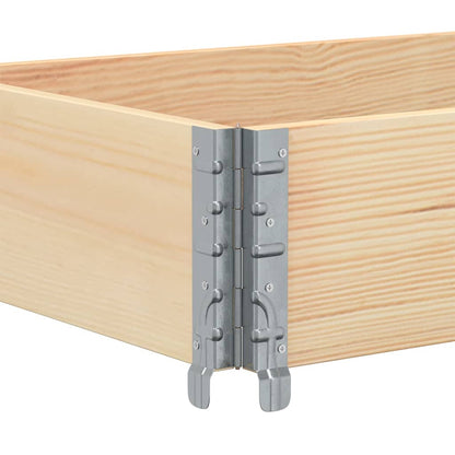 Pallet Collars 3 pcs 150x50 cm Solid Wood Pine