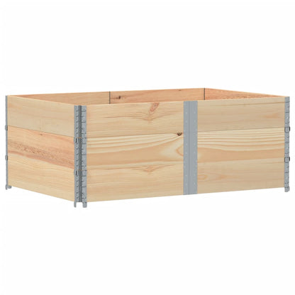 Pallet Collars 3 pcs 150x100 cm Solid Wood Pine