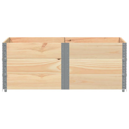 Pallet Collars 3 pcs 150x100 cm Solid Wood Pine
