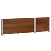 Garden Planter Brown 100x50 cm Solid Wood Pine