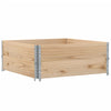 Garden Planter 100x100 cm Solid Wood Pine