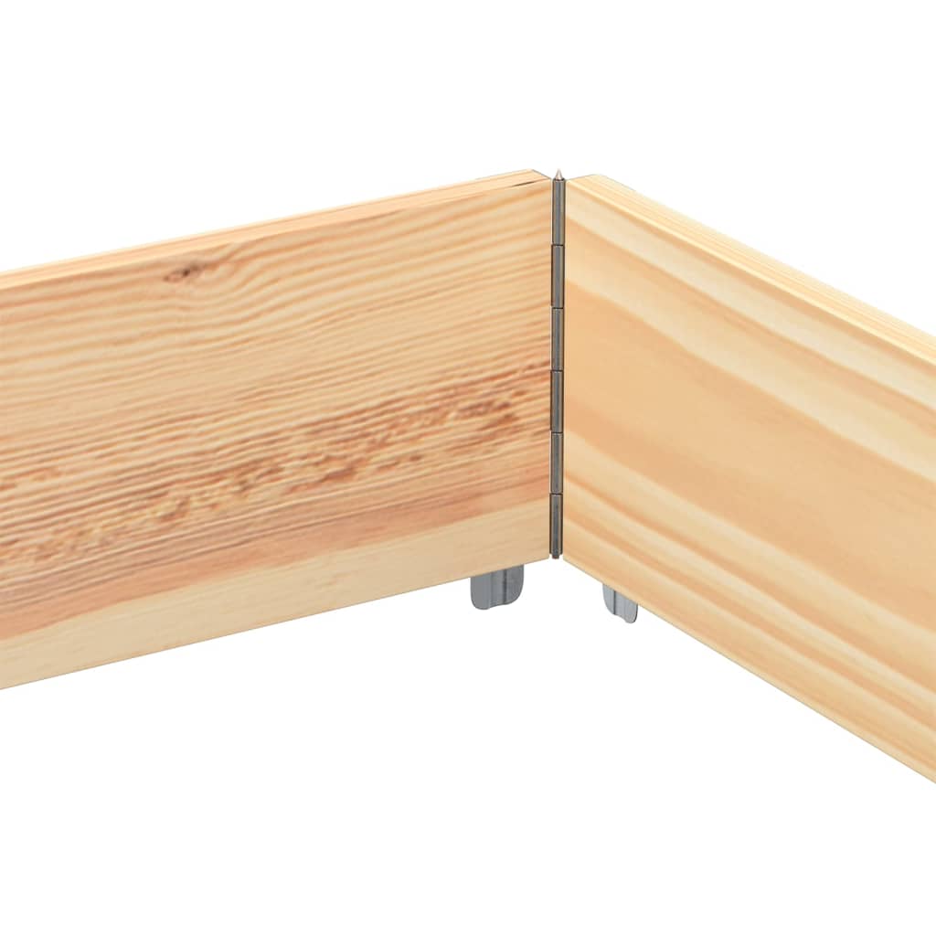 Garden Planter 150x100 cm Solid Wood Pine