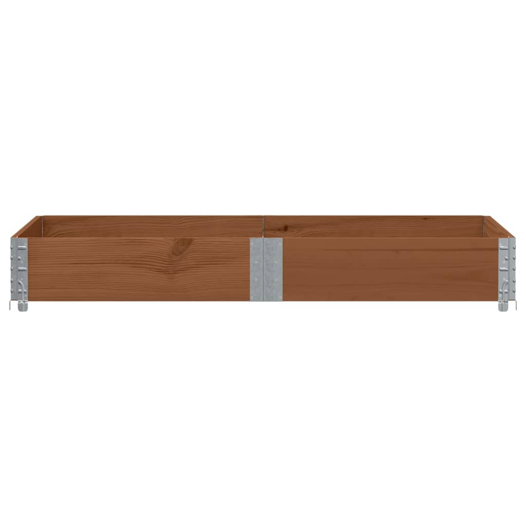 Garden Planter Brown 150x100 cm Solid Wood Pine