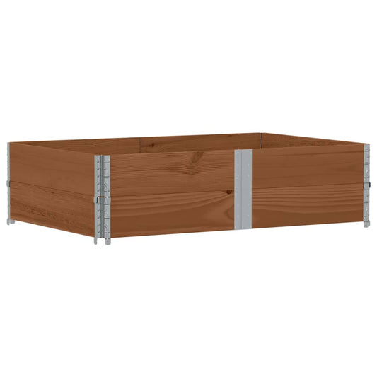 Garden Planter Brown 150x100 cm Solid Wood Pine