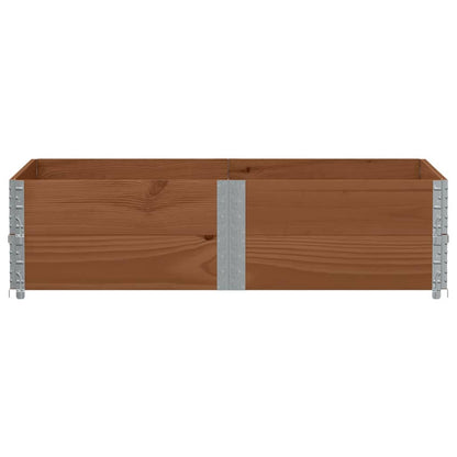 Garden Planter Brown 150x100 cm Solid Wood Pine