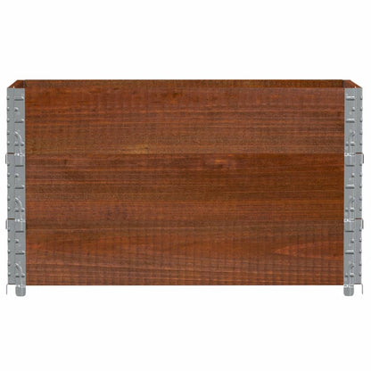 Garden Planter Brown 100x50 cm Solid Wood Pine