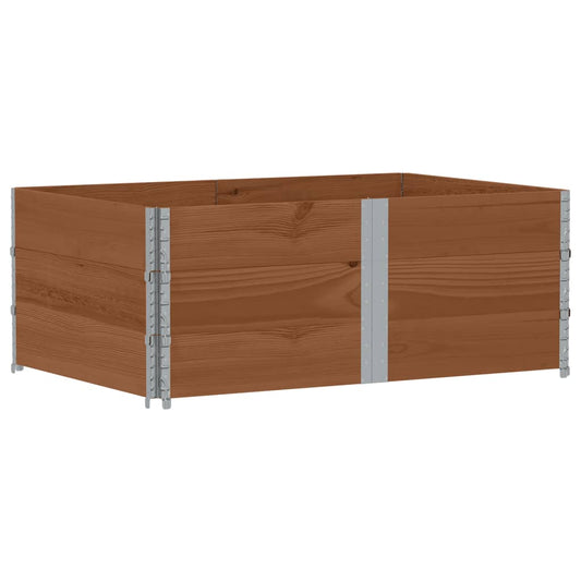 Garden Planter Brown 150x100 cm Solid Wood Pine