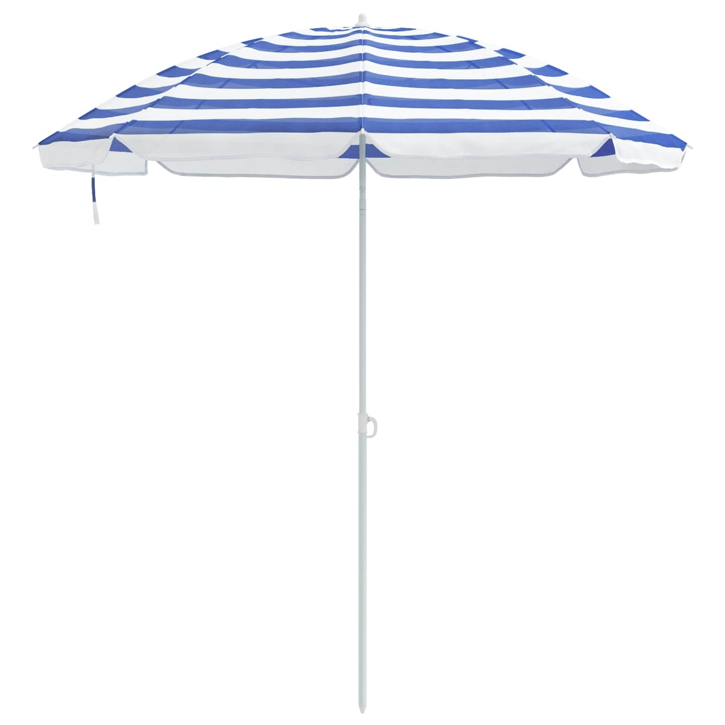 Garden Parasol 170T Polyester Blue and White