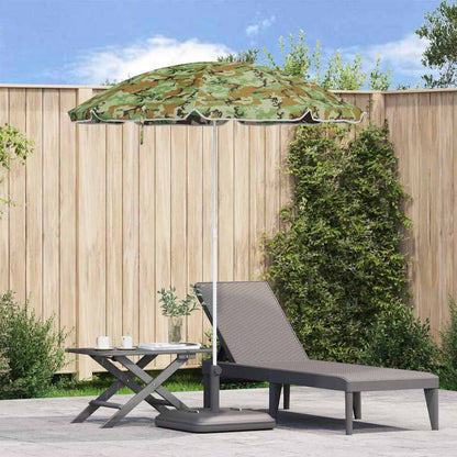 Garden Parasol 240 cm 170T Polyester Camouflage