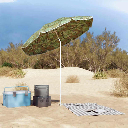 Garden Parasol 240 cm 170T Polyester Camouflage
