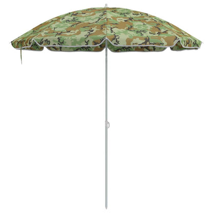 Garden Parasol 263 x 263 x 272 cm 170T Polyester Camouflage