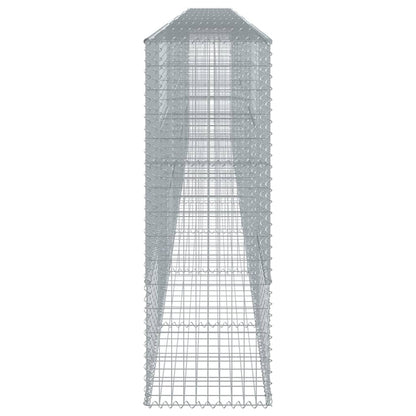 Gabion Basket with Cover 800x50x150 cm Galvanised Iron