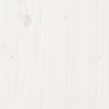 Bed Frame without Mattress White 90x190 cm Single Solid Wood Pine
