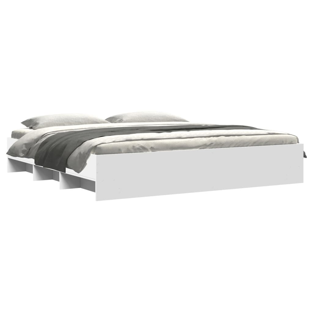 Bed Frame | White | Engineered wood | Super King | Bed Frame