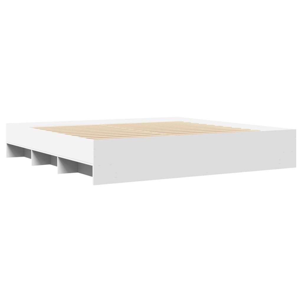 Bed Frame | White | Engineered wood | Super King | Bed Frame