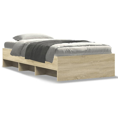 Bed Frame | Sonoma Oak | Engineered Wood | Single | Modern Bed Frame