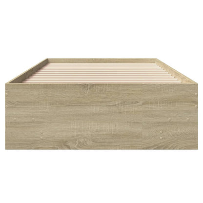 Bed Frame | Sonoma Oak | Engineered wood | Single | Modern | Bed Frame