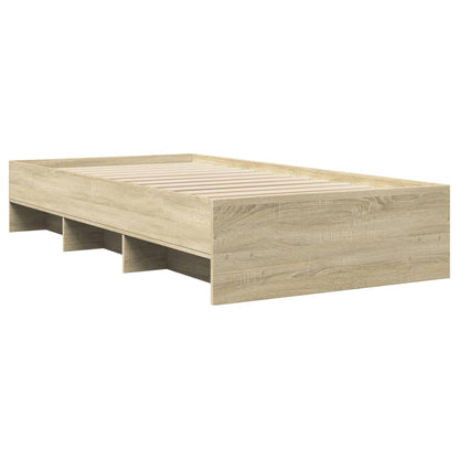 Bed Frame | Sonoma Oak | Engineered wood | Single | Modern | Bed Frame