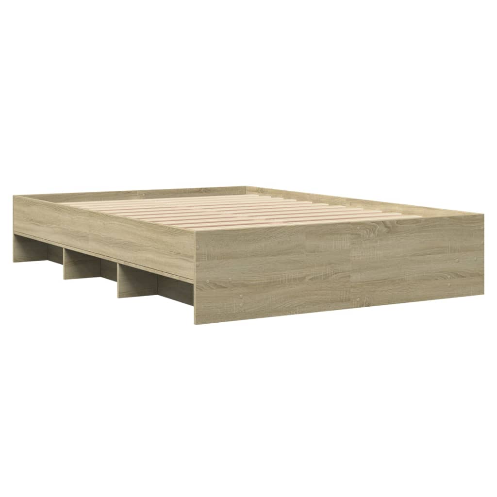 Bed Frame | Sonoma Oak | Engineered Wood, Plywood | Small Double