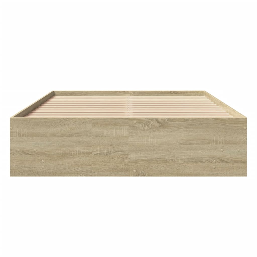 Bed Frame | Sonoma Oak | Engineered Wood, Plywood | Small Double