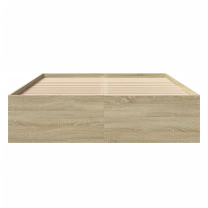 Bed Frame | Sonoma Oak | Engineered Wood, Plywood | Small Double