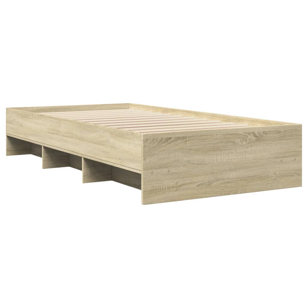 Bed Frame | Sonoma Oak | Engineered Wood | Single | Bed Frame