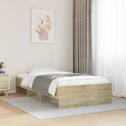 Bed Frame | Sonoma Oak | Engineered Wood | Single | Bed Frame