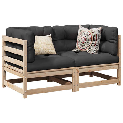 Garden Sofa Set | Natural Pine | Solid Pine Wood | Medium | Modular