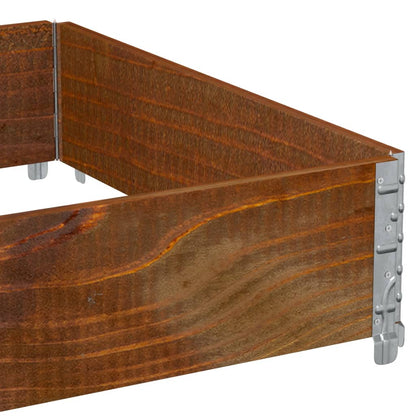 Pallet Collar Brown 120x80 cm Solid Wood Pine