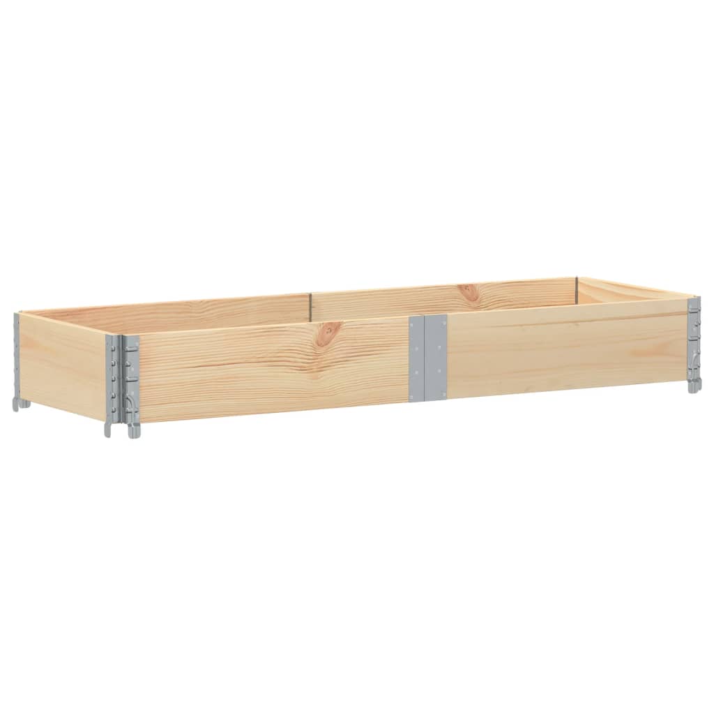 Pallet Collar 150x50 cm Solid Wood Pine