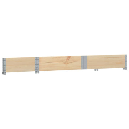 Pallet Collar 150x50 cm Solid Wood Pine