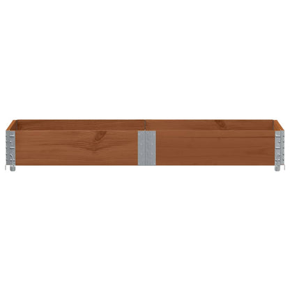 Pallet Collar Brown 150x50 cm Solid Wood Pine
