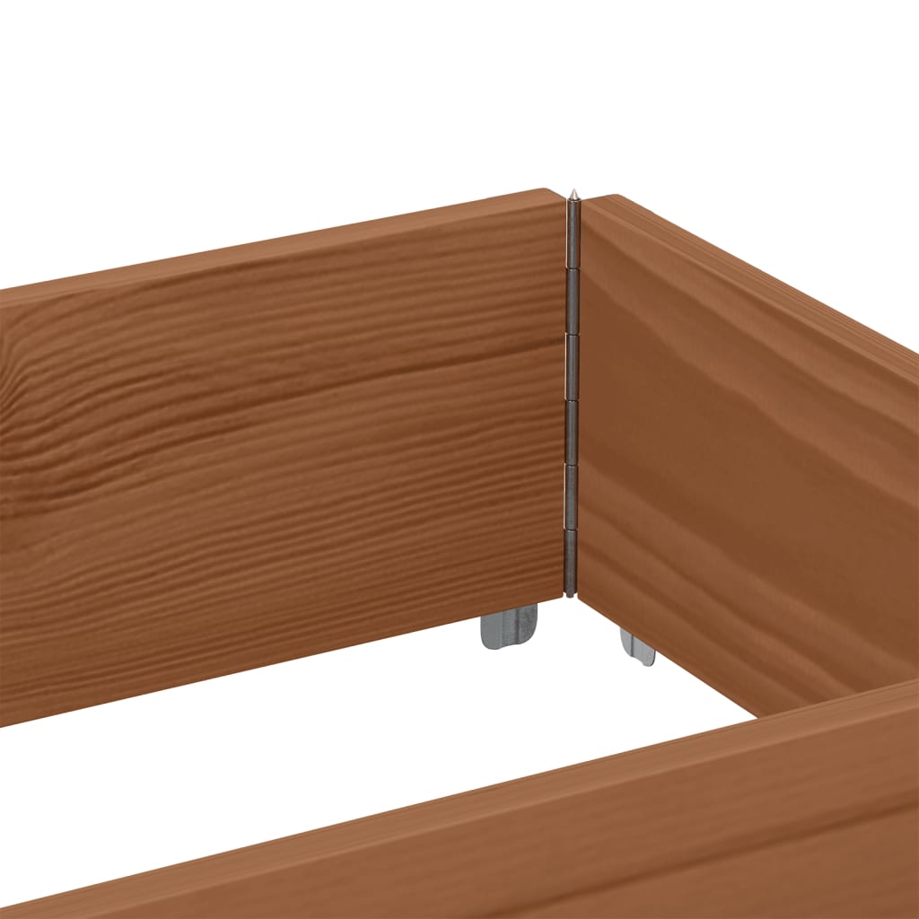 Pallet Collar Brown 150x50 cm Solid Wood Pine