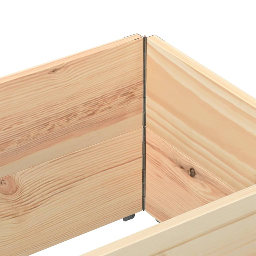 Pallet Collars 2 pcs 150x50 cm Solid Wood Pine
