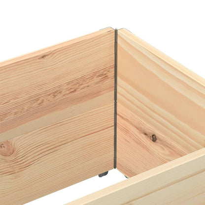 Pallet Collars 2 pcs 150x50 cm Solid Wood Pine