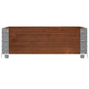 Garden Planter Brown 80x60 cm Solid Wood Pine