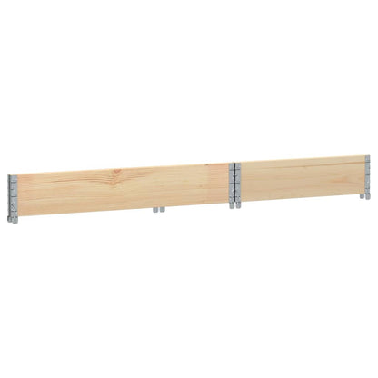Garden Planter 120x80 cm Solid Pine Wood