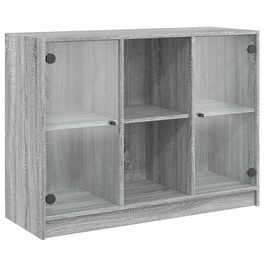 Sideboard Grey Sonoma 102x37x75,5 cm Engineered Wood